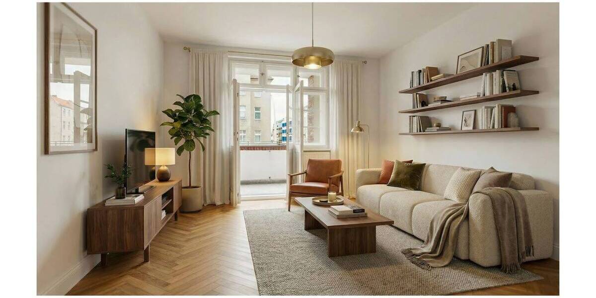 Etagenwohnung Berlin Spandau - 3 Zimmer, 62 m&sup2;, 255.000&euro; | Angebot:25970828