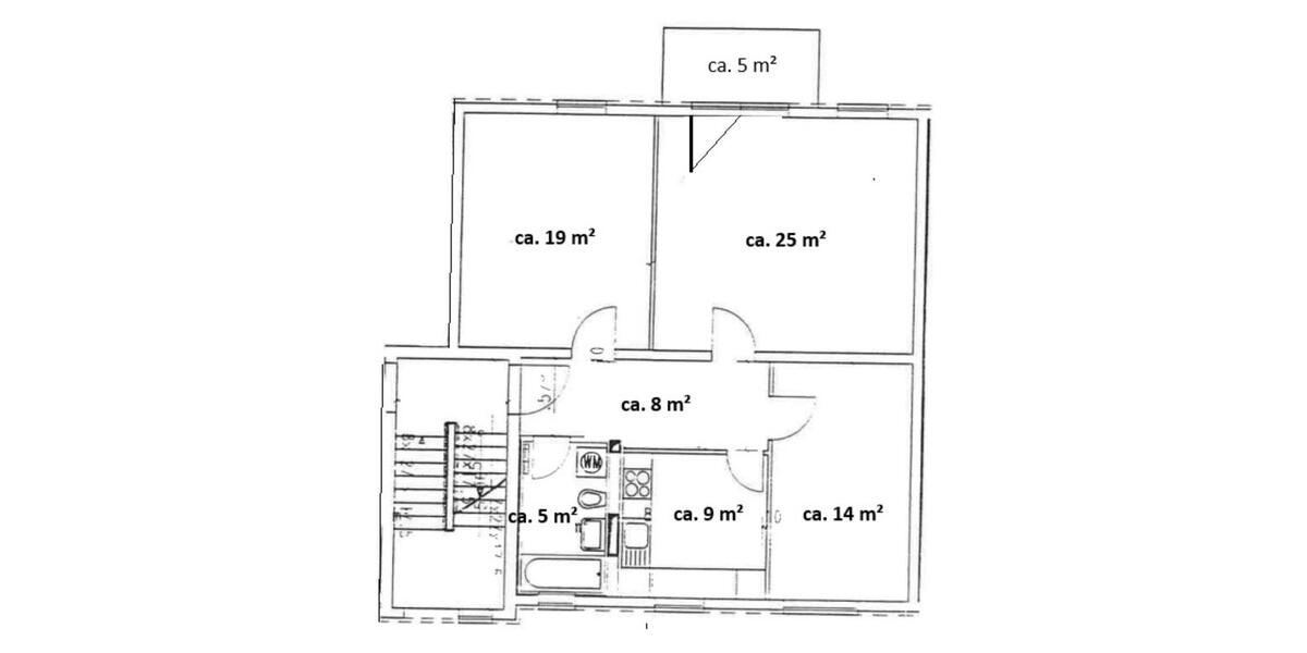 Etagenwohnung Petershagen/Eggersdorf Eggersdorf - 3 Zimmer, 82 m&sup2;, 418&euro; | Angebot:25547233