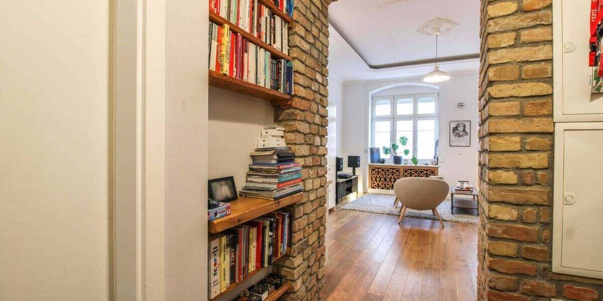 Etagenwohnung Berlin Friedrichshain - 2 Zimmer, 52 m&sup2;, 298.000&euro; | Angebot:26688485