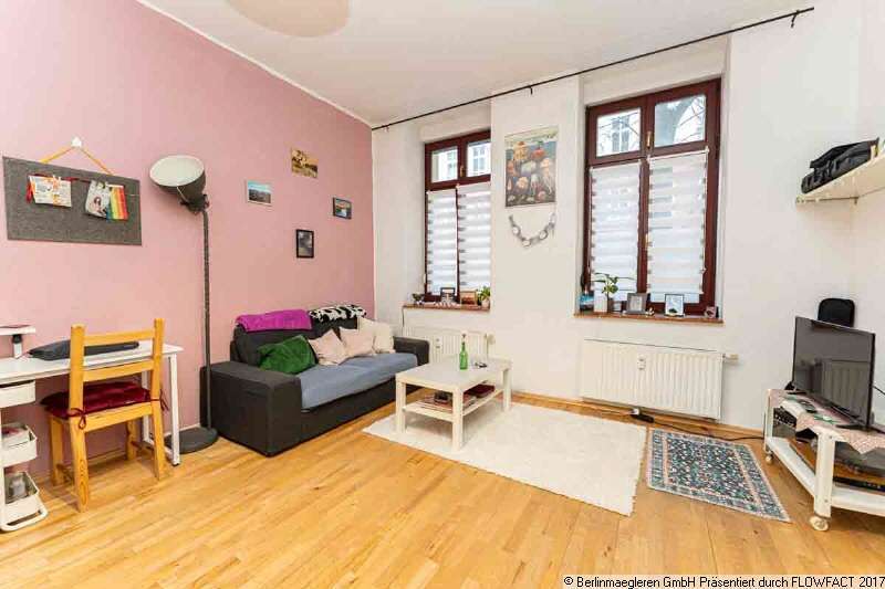 Etagenwohnung Berlin Friedrichshain-Kreuzberg - 1 Zimmer, 36 m&sup2;, 209.000&euro; | Angebot:24977160