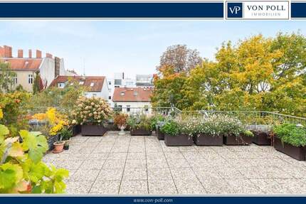 Lichtdurchflutetes Wohngefühl mit Südloggia und 90 m² Dachterrasse 3 zimmer